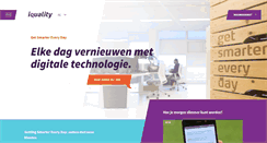 Desktop Screenshot of iquality.nl